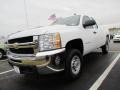 Summit White 2007 Chevrolet Silverado 2500HD Work Truck Extended Cab 4x4