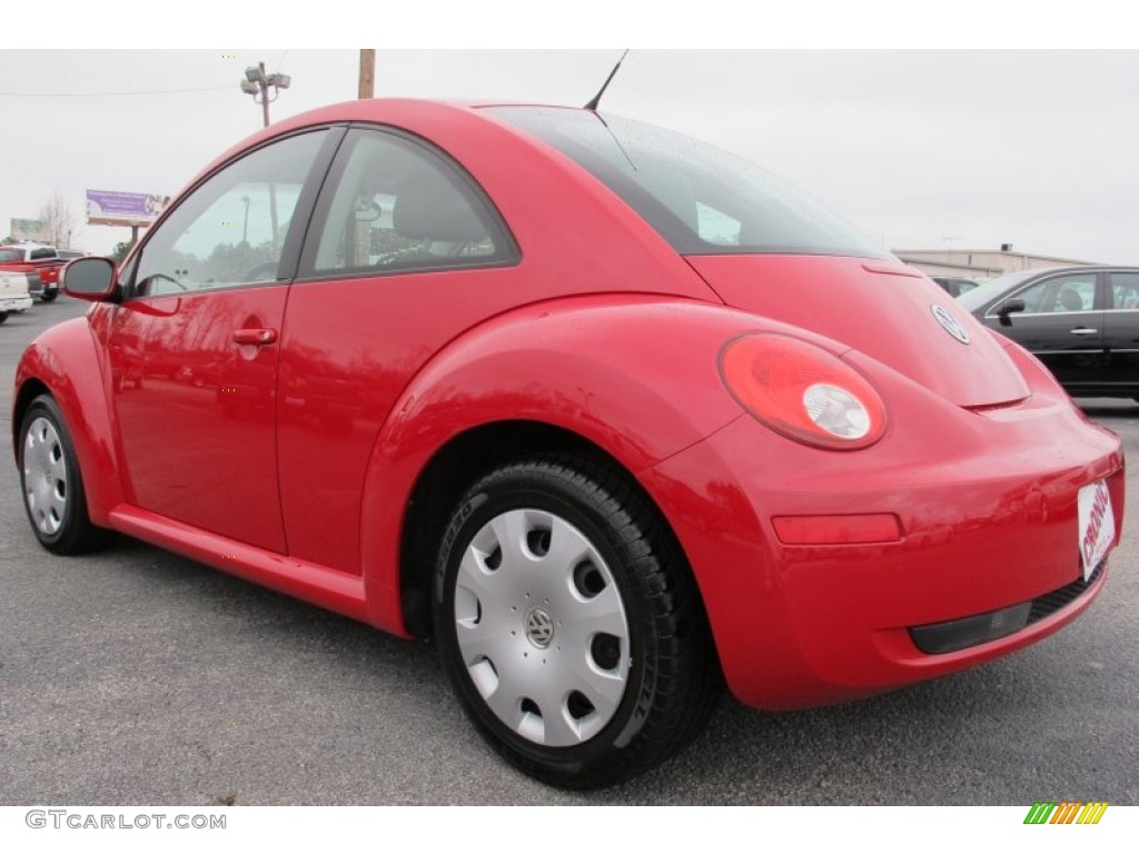 2010 New Beetle 2.5 Coupe - Salsa Red / Black photo #5