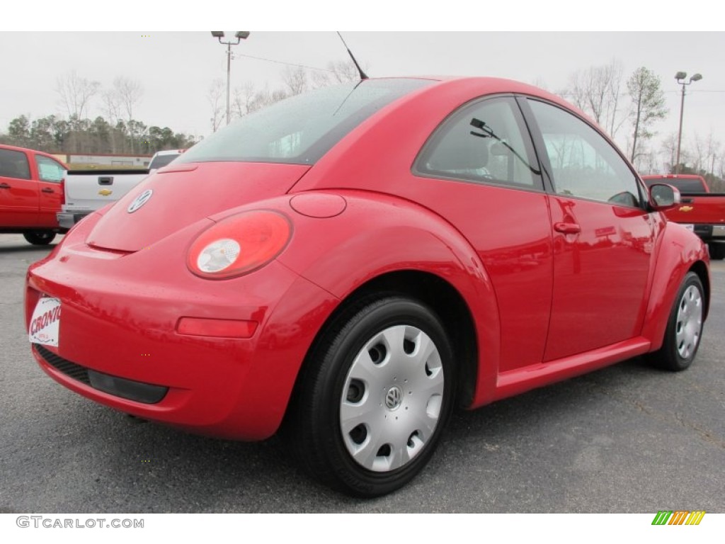 2010 New Beetle 2.5 Coupe - Salsa Red / Black photo #7