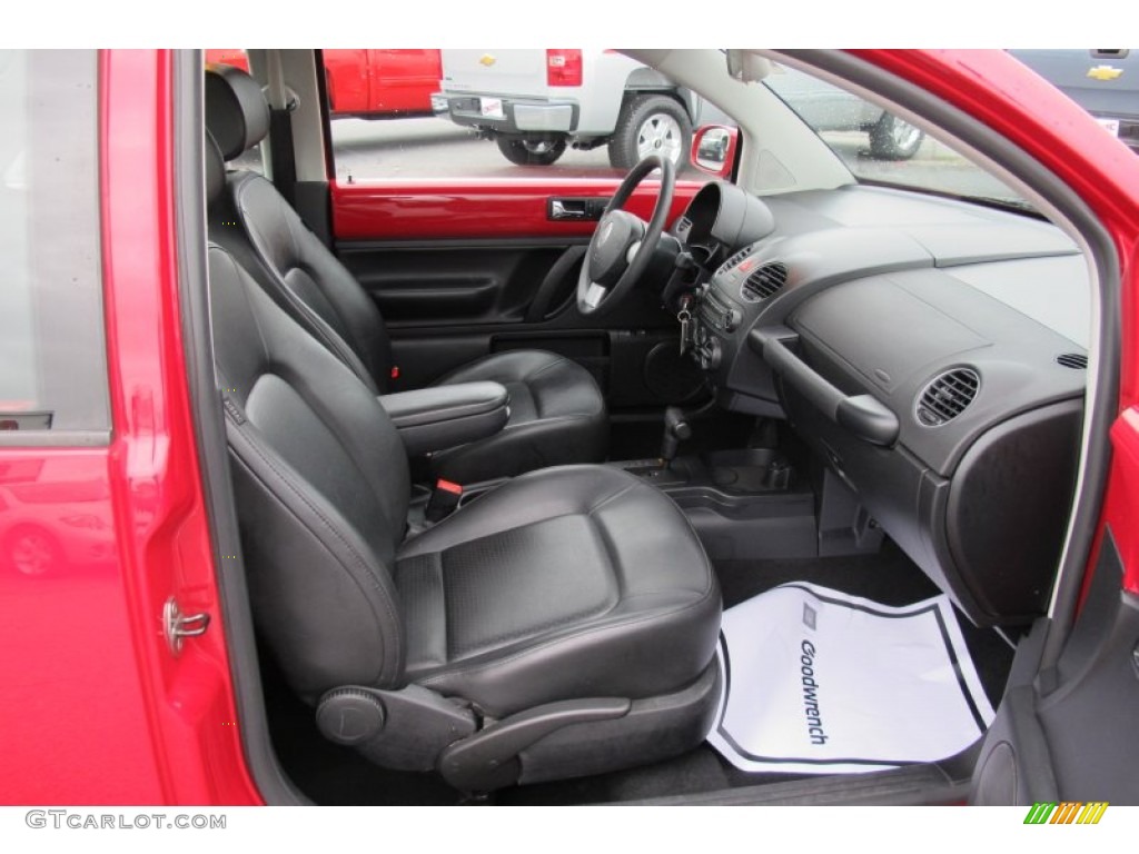 Black Interior 2010 Volkswagen New Beetle 2.5 Coupe Photo #59763329