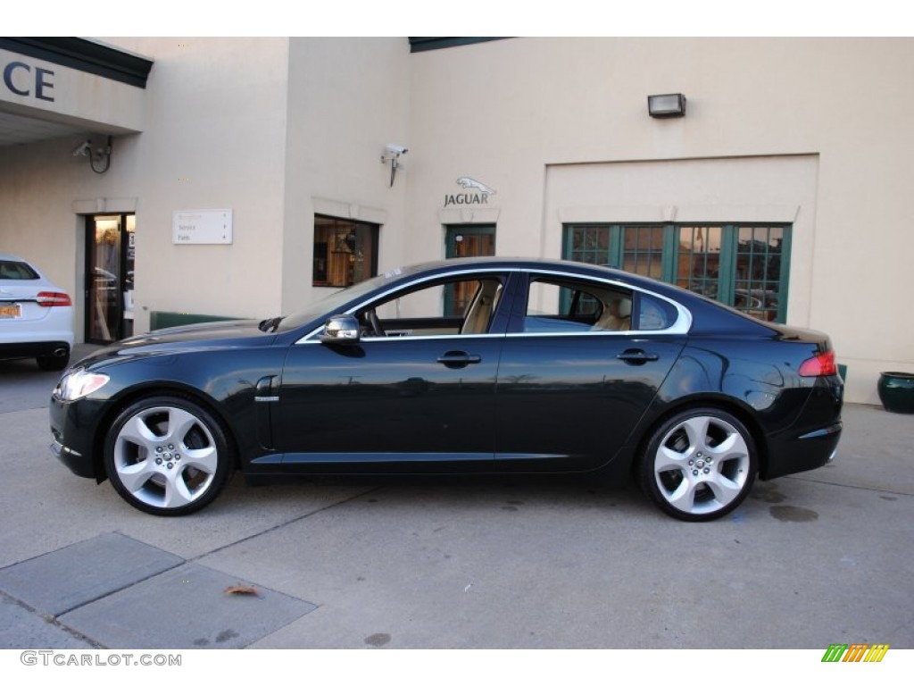 Botanical Green Metallic 2009 Jaguar XF Supercharged Exterior Photo #59763659