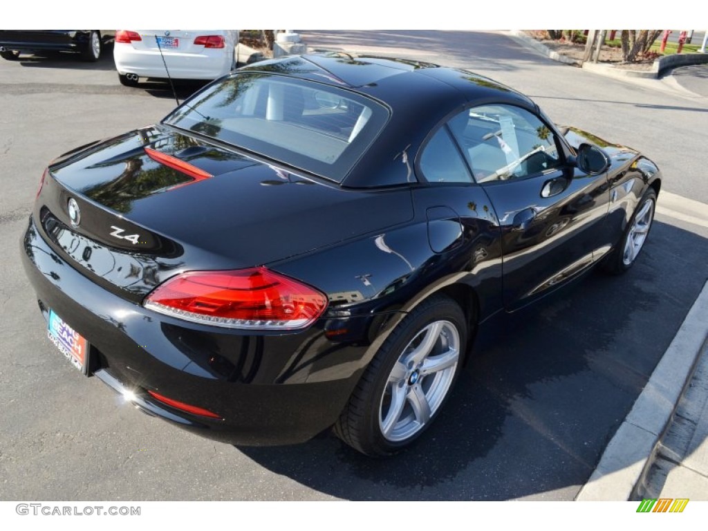 2012 Z4 sDrive28i - Jet Black / Black photo #4