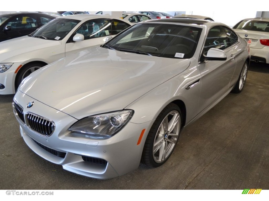 Titanium Silver Metallic 2012 BMW 6 Series 640i Coupe Exterior Photo #59764351