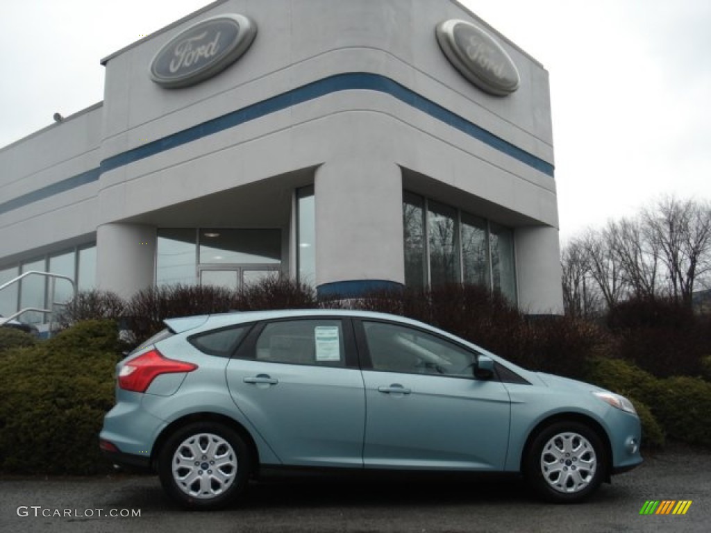 Frosted Glass Metallic Ford Focus