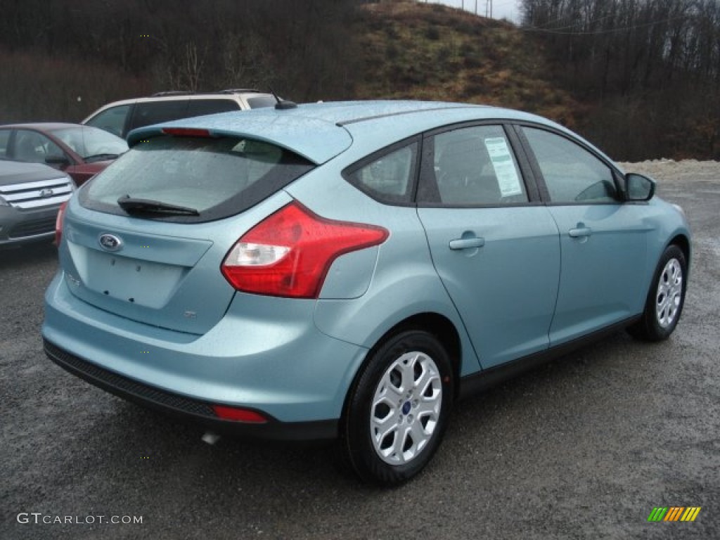 Frosted Glass Metallic 2012 Ford Focus SE 5-Door Exterior Photo #59764619