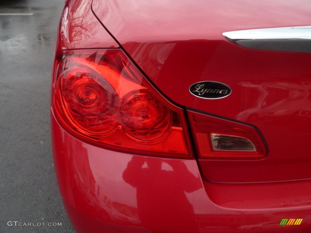 2008 G 35 x S Sedan - Garnet Ember Red / Wheat photo #24