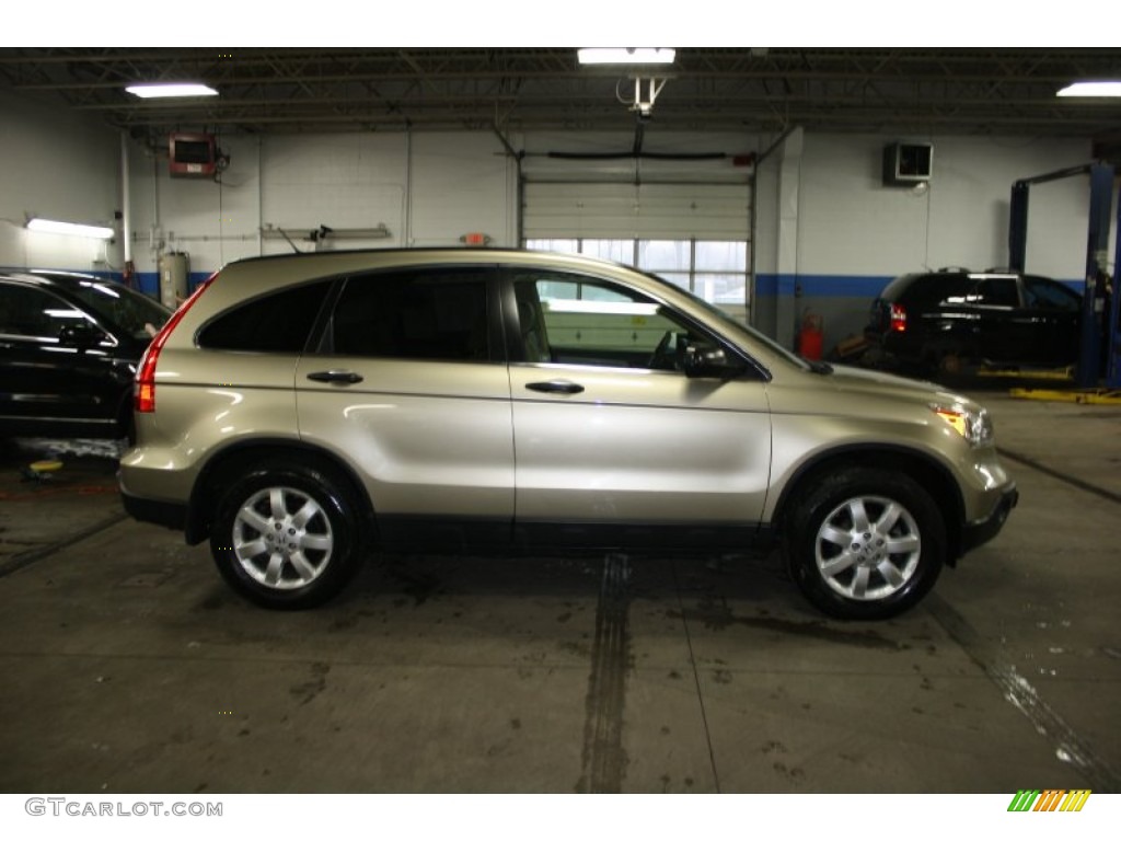 2007 CR-V EX 4WD - Borrego Beige Metallic / Ivory photo #13