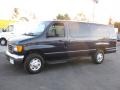 True Blue Metallic - E Series Van E350 Super Duty XLT Extended Passenger Photo No. 3