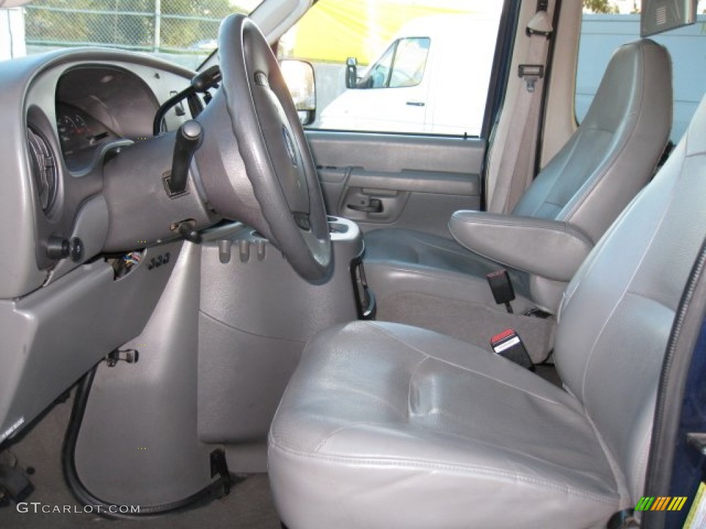 2005 Ford E Series Van E350 Super Duty XLT Extended Passenger Interior Color Photos
