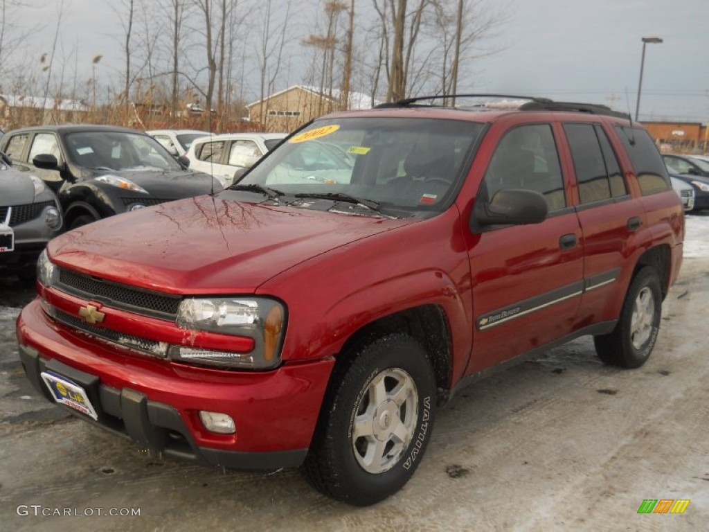 Majestic Red Metallic Chevrolet TrailBlazer