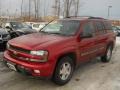 2002 Majestic Red Metallic Chevrolet TrailBlazer LS 4x4  photo #1