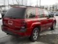 2002 Majestic Red Metallic Chevrolet TrailBlazer LS 4x4  photo #2