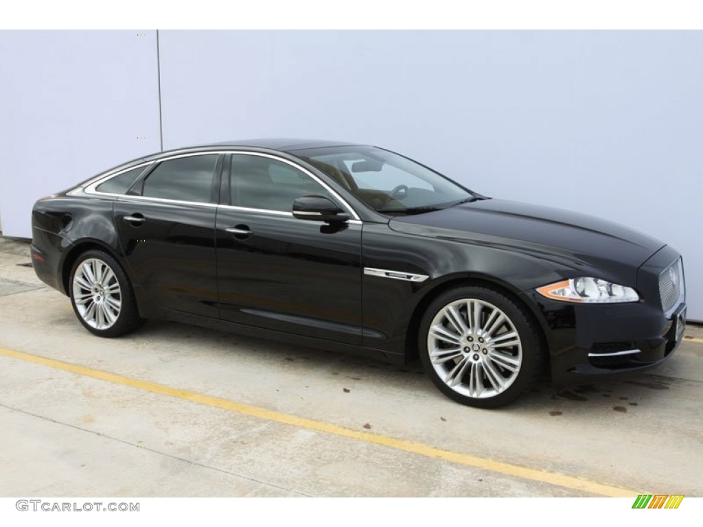 Ebony Black 2011 Jaguar XJ XJ Supercharged Exterior Photo #59766959