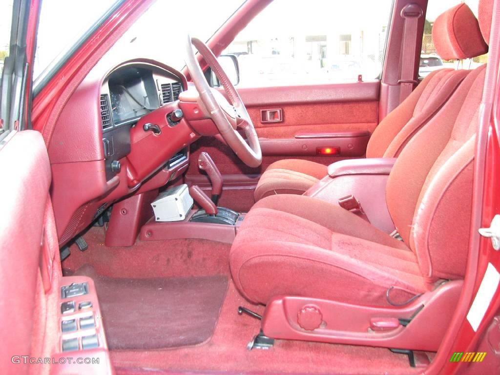 1990 4Runner SR5 V6 4x4 - Red / Red photo #9