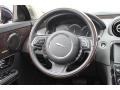 Jet Black/Ivory 2011 Jaguar XJ XJ Supercharged Steering Wheel