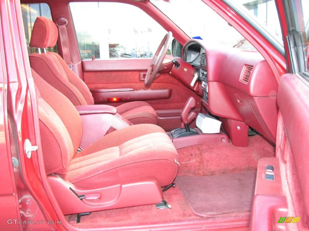 1990 4Runner SR5 V6 4x4 - Red / Red photo #10