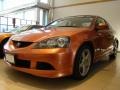 2006 Blaze Orange Metallic Acura RSX Type S Sports Coupe  photo #3