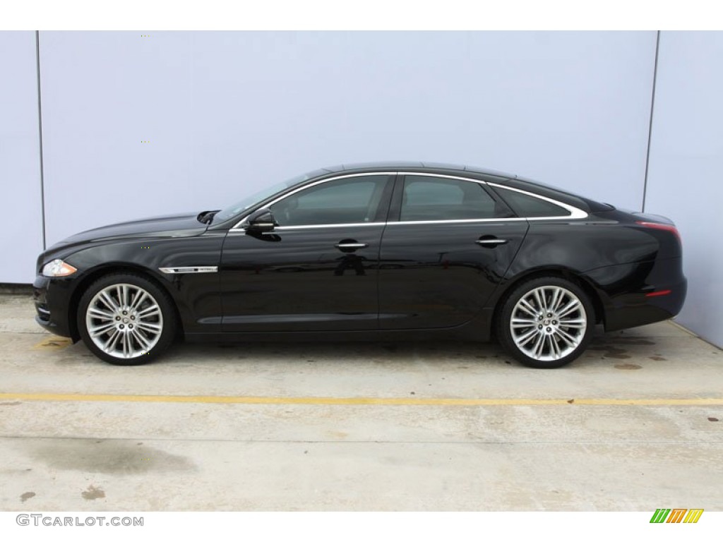 Ebony Black 2011 Jaguar XJ XJ Supercharged Exterior Photo #59767493