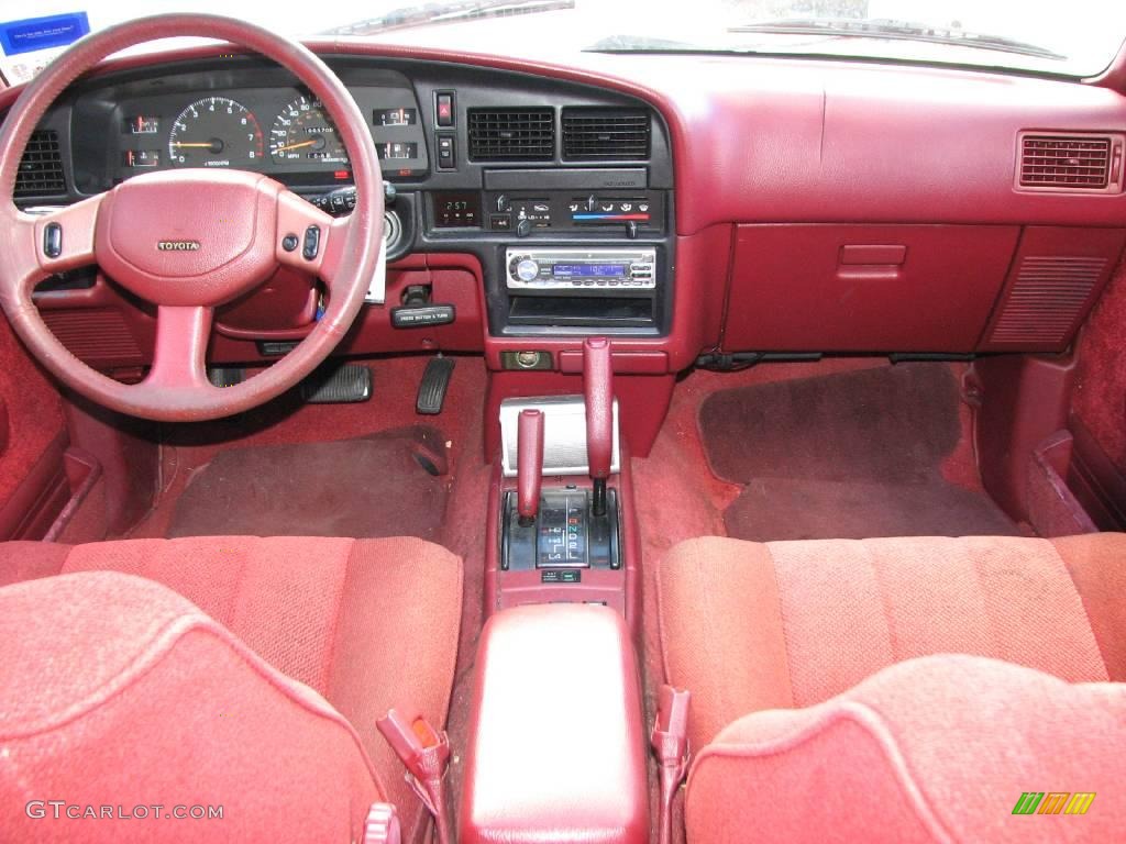 1990 4Runner SR5 V6 4x4 - Red / Red photo #12