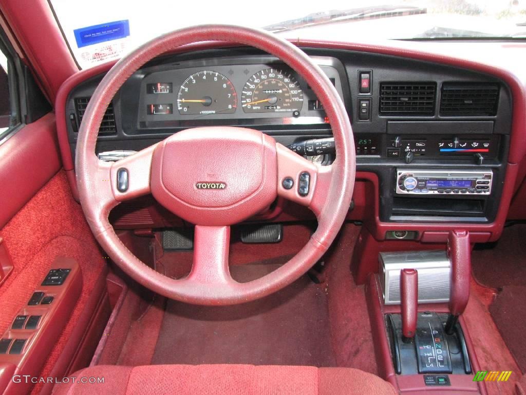 1990 4Runner SR5 V6 4x4 - Red / Red photo #13