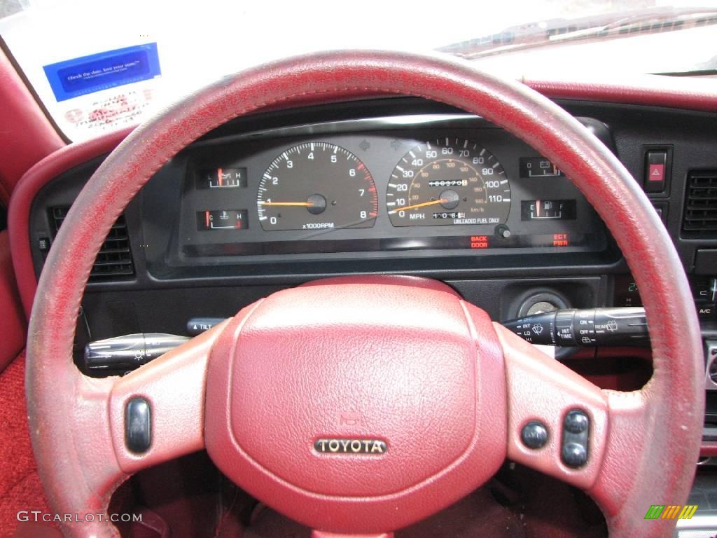 1990 4Runner SR5 V6 4x4 - Red / Red photo #14