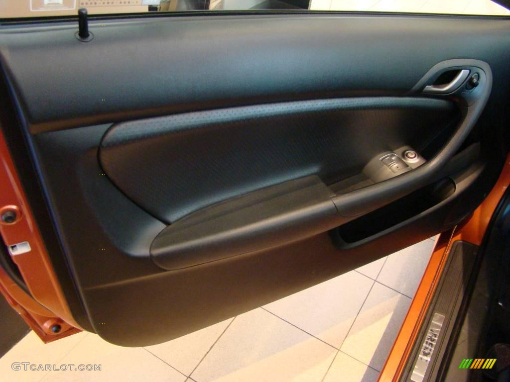 2006 RSX Type S Sports Coupe - Blaze Orange Metallic / Ebony photo #7