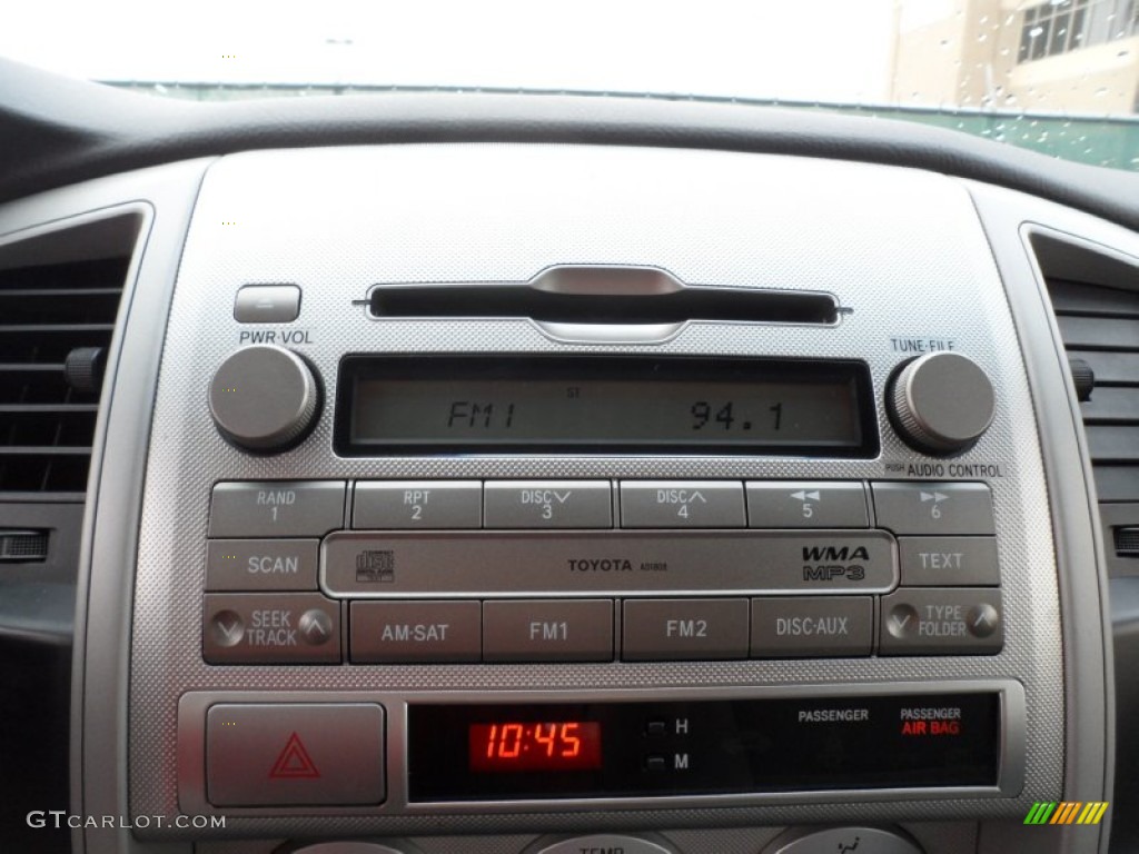 2010 Toyota Tacoma PreRunner Access Cab Audio System Photos