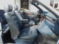 Blue 1993 Mercedes-Benz E Class 300 CE Cabriolet Interior Color