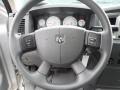 Medium Slate Gray 2009 Dodge Ram 2500 SXT Mega Cab 4x4 Steering Wheel