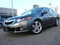 2010 Polished Metal Metallic Acura TSX V6 Sedan  photo #1