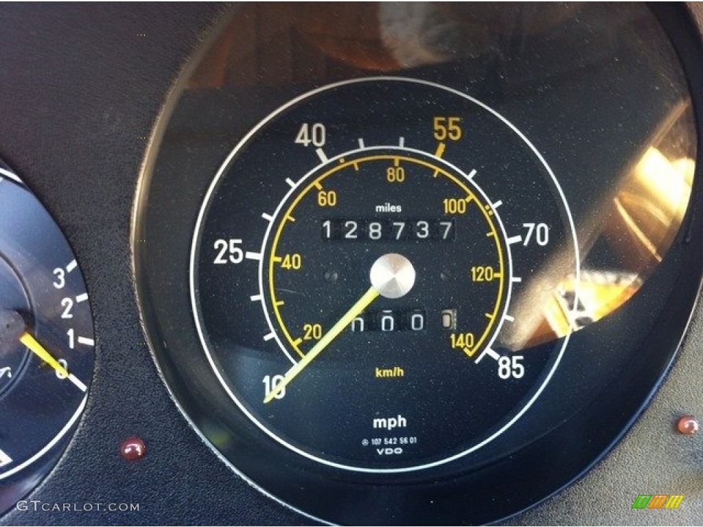 1981 Mercedes-Benz SL Class 380 SLC Coupe Gauges Photos