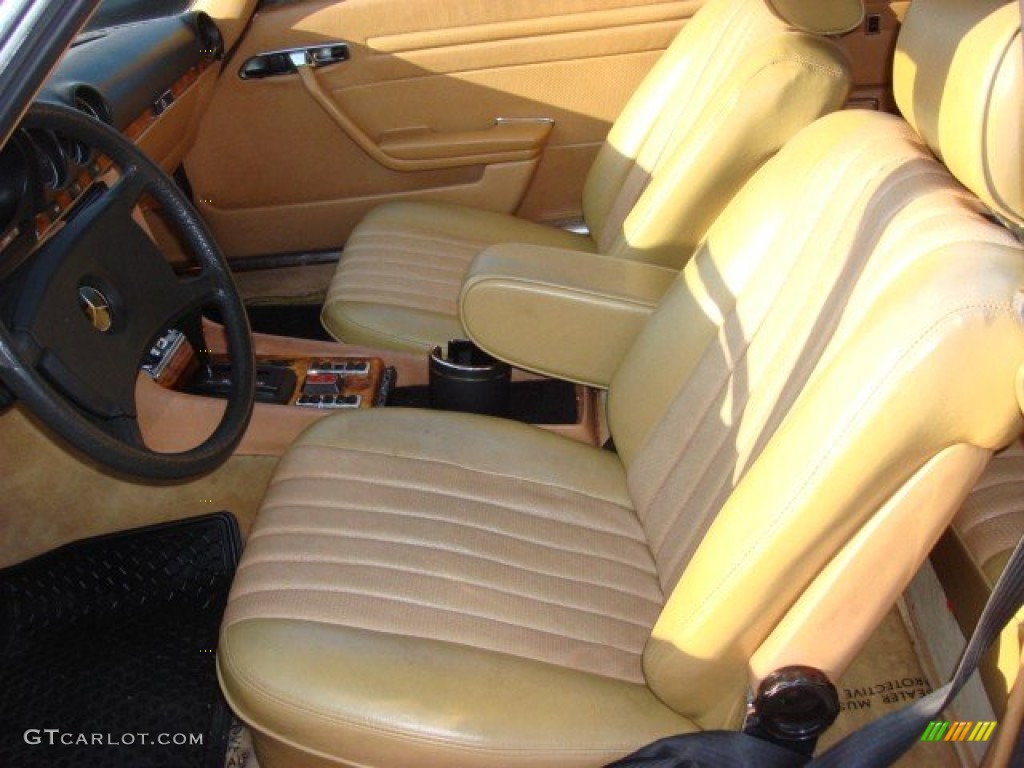 Palomino Interior 1981 Mercedes-Benz SL Class 380 SLC Coupe Photo #59769809