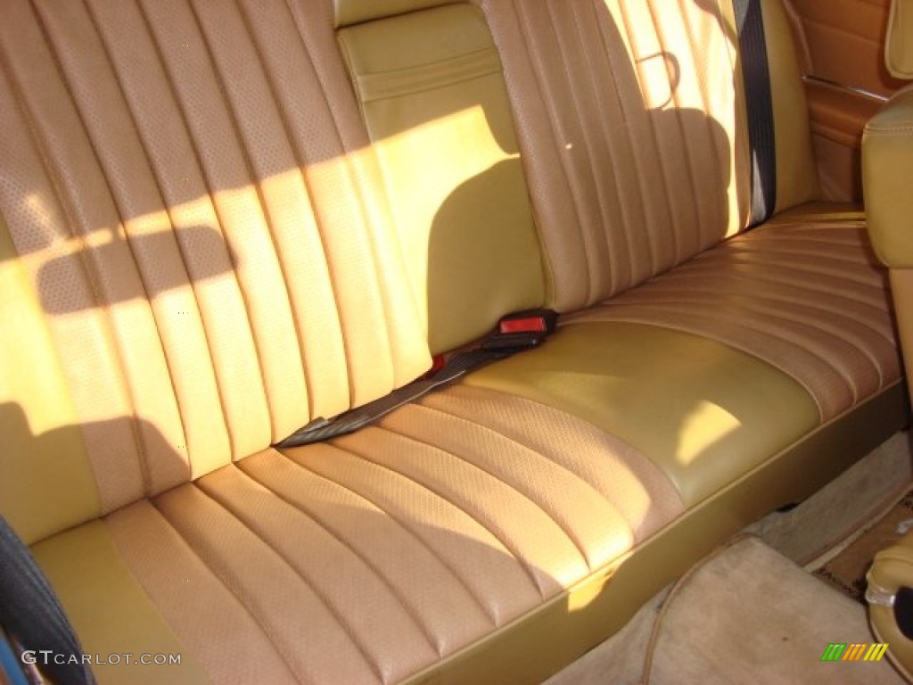 Palomino Interior 1981 Mercedes-Benz SL Class 380 SLC Coupe Photo #59769855