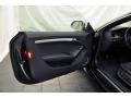 Black Silk Nappa Leather Door Panel Photo for 2009 Audi S5 #59770133