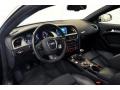 Black Silk Nappa Leather Dashboard Photo for 2009 Audi S5 #59770157