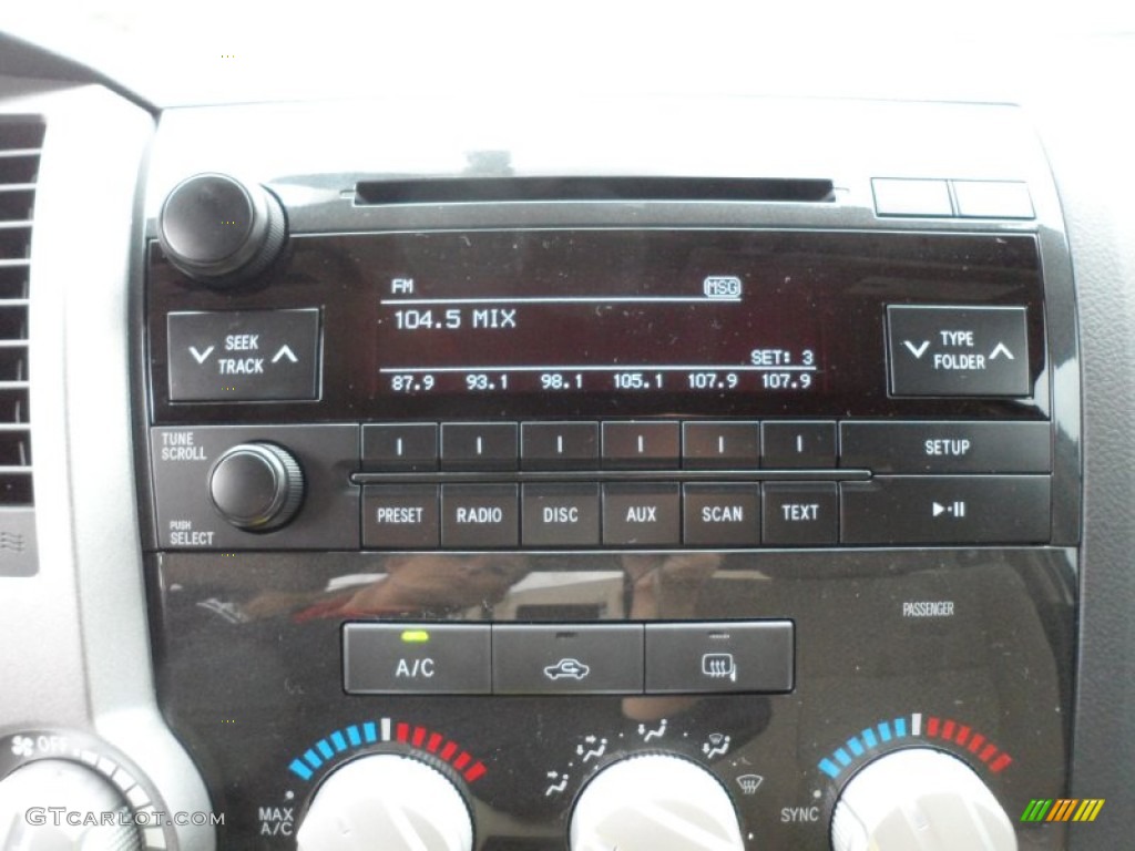 2012 Toyota Tundra SR5 Double Cab 4x4 Audio System Photos