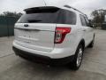 2012 White Platinum Tri-Coat Ford Explorer XLT  photo #3