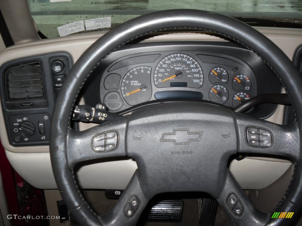 2005 Avalanche Z71 4x4 - Sport Red Metallic / Tan/Neutral photo #16