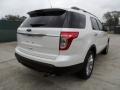 2012 White Platinum Tri-Coat Ford Explorer XLT  photo #3