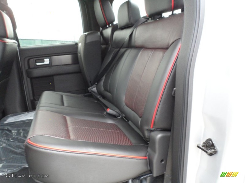 FX Sport Appearance Black/Red Interior 2012 Ford F150 FX4 SuperCrew 4x4 Photo #59772722