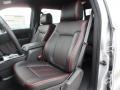 FX Sport Appearance Black/Red 2012 Ford F150 FX4 SuperCrew 4x4 Interior Color
