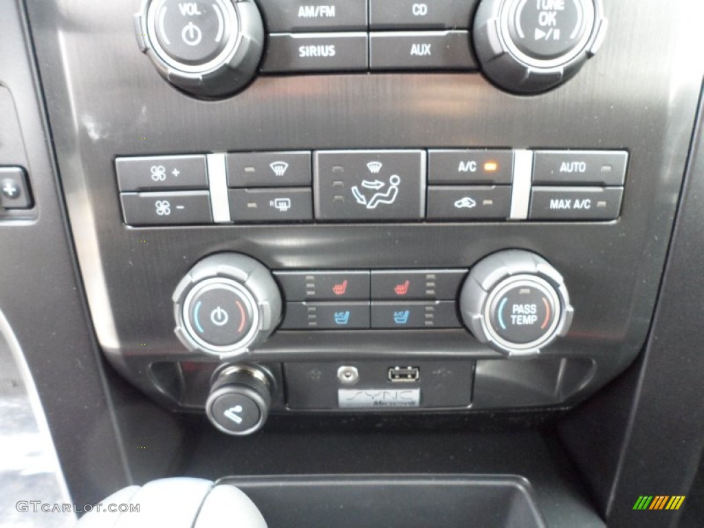 2012 Ford F150 FX4 SuperCrew 4x4 Controls Photo #59772794