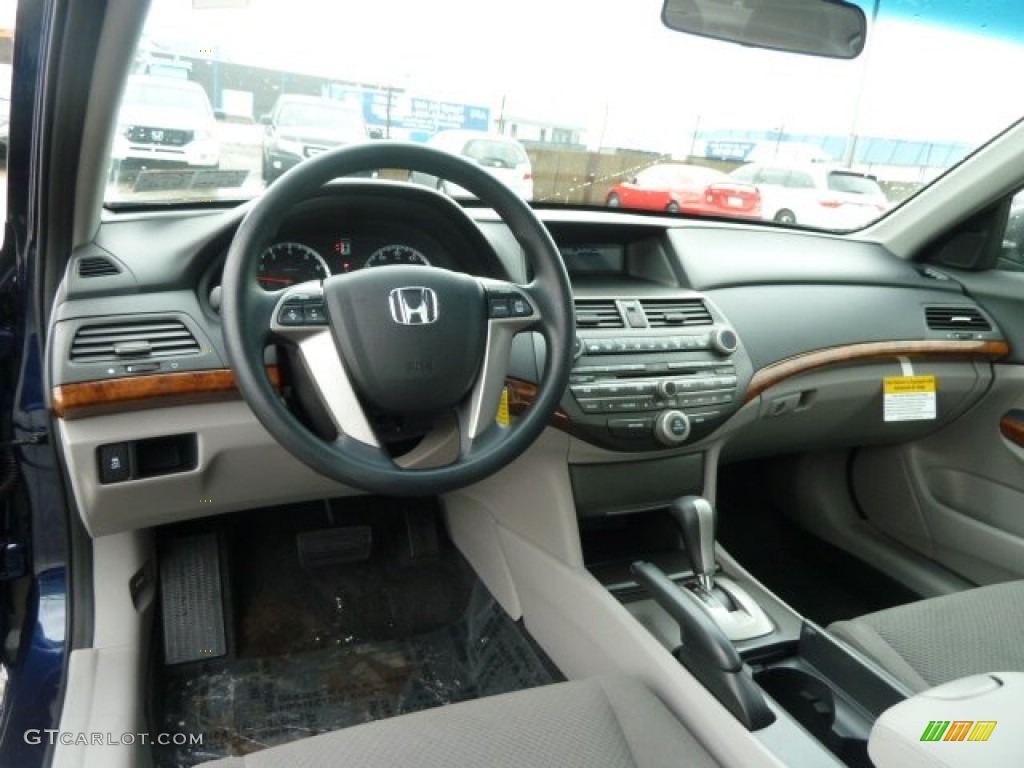 2012 Honda Accord EX Sedan Gray Dashboard Photo #59773634