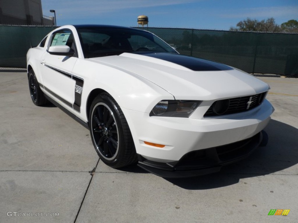 Performance White 2012 Ford Mustang Boss 302 Exterior Photo #59773646