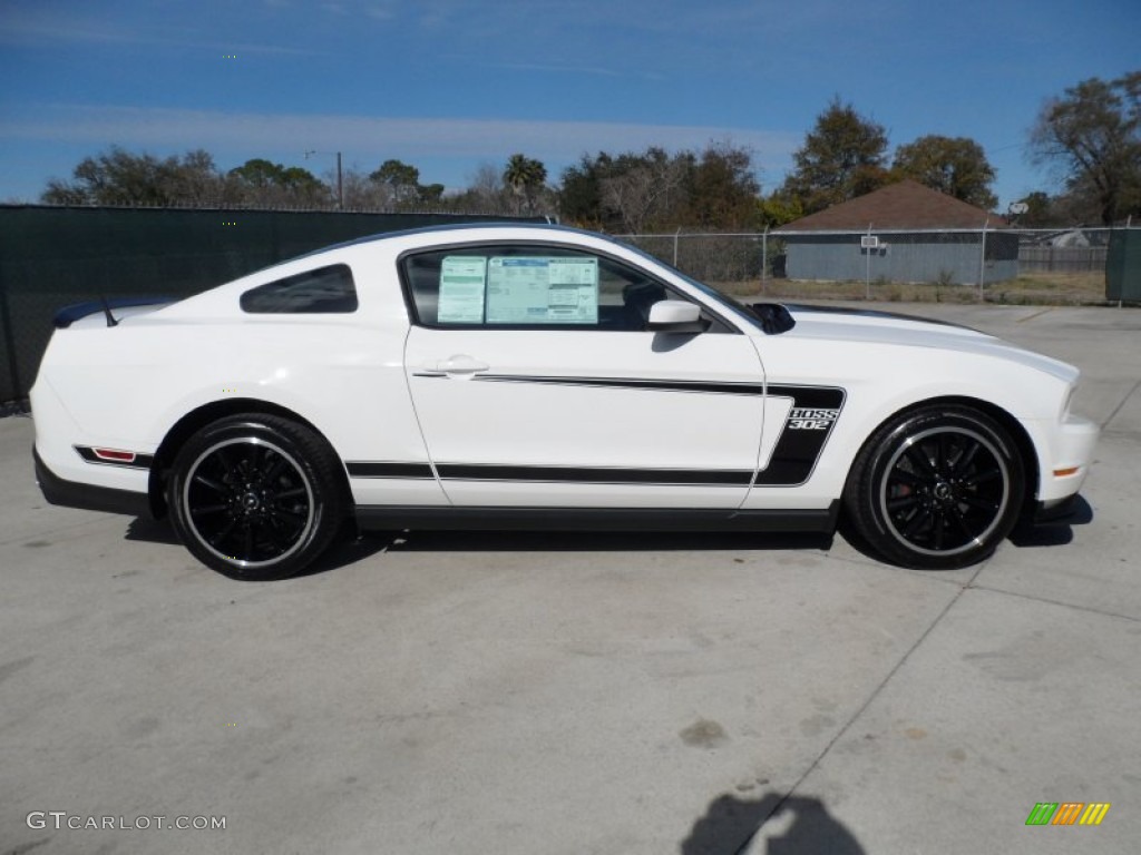 Performance White 2012 Ford Mustang Boss 302 Exterior Photo #59773655