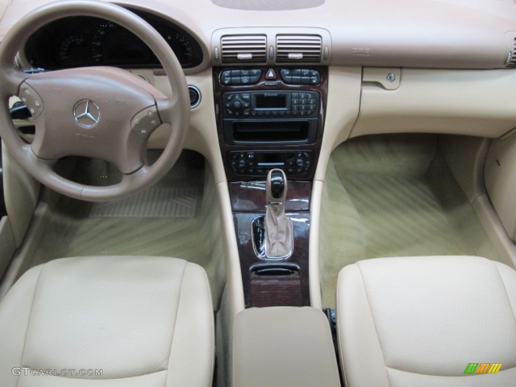 2004 Mercedes-Benz C 320 4Matic Wagon Java Dashboard Photo #59773727