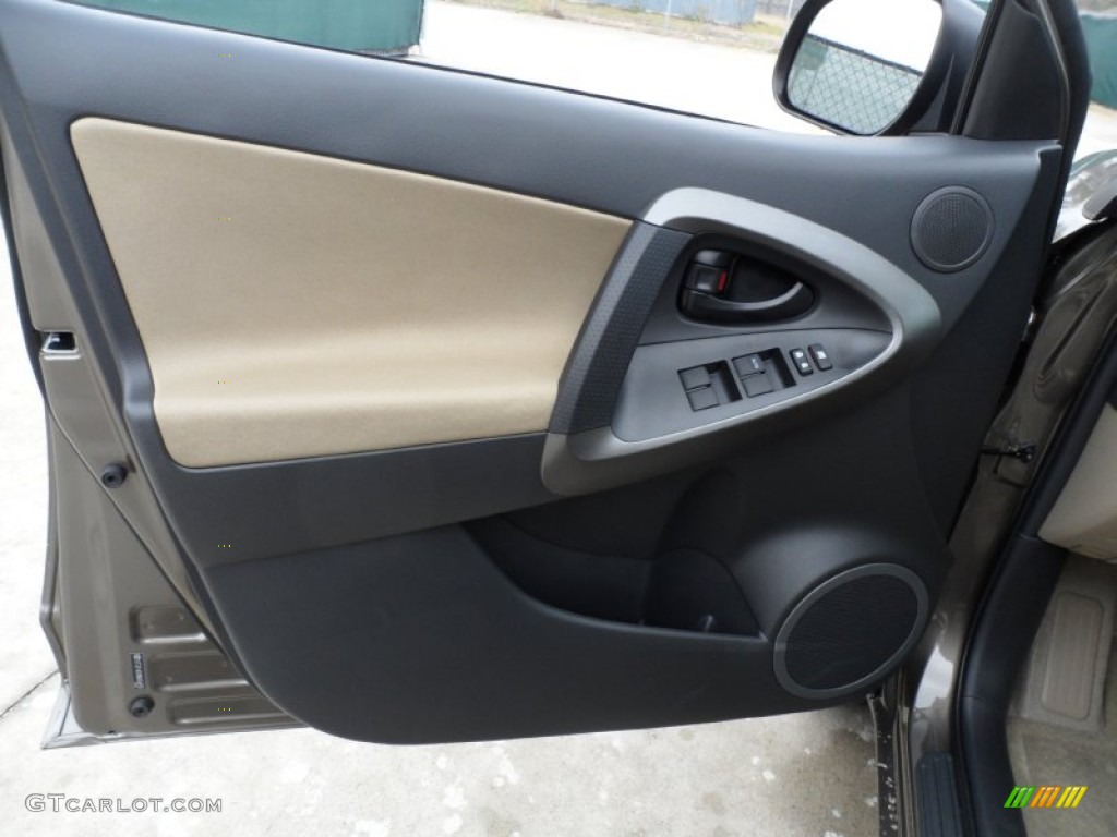 2011 Toyota RAV4 I4 Sand Beige Door Panel Photo #59774180