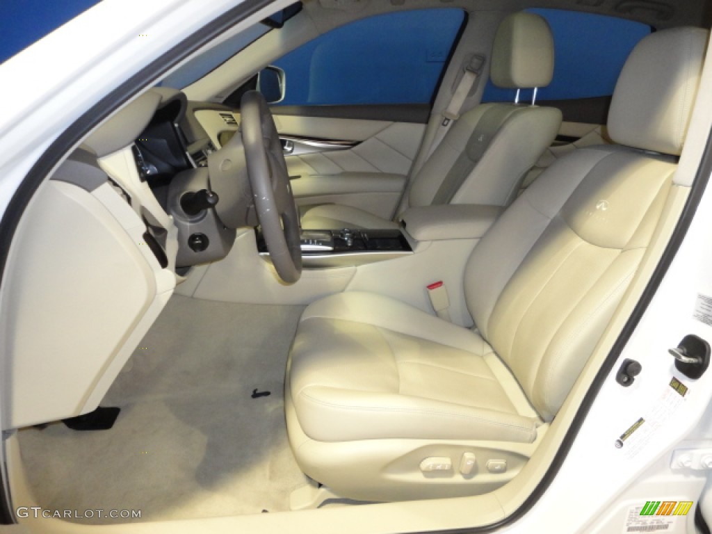 Wheat Interior 2011 Infiniti M 37x AWD Sedan Photo #59774318
