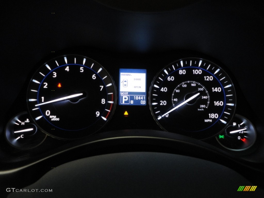 2011 Infiniti M 37x AWD Sedan Gauges Photo #59774345