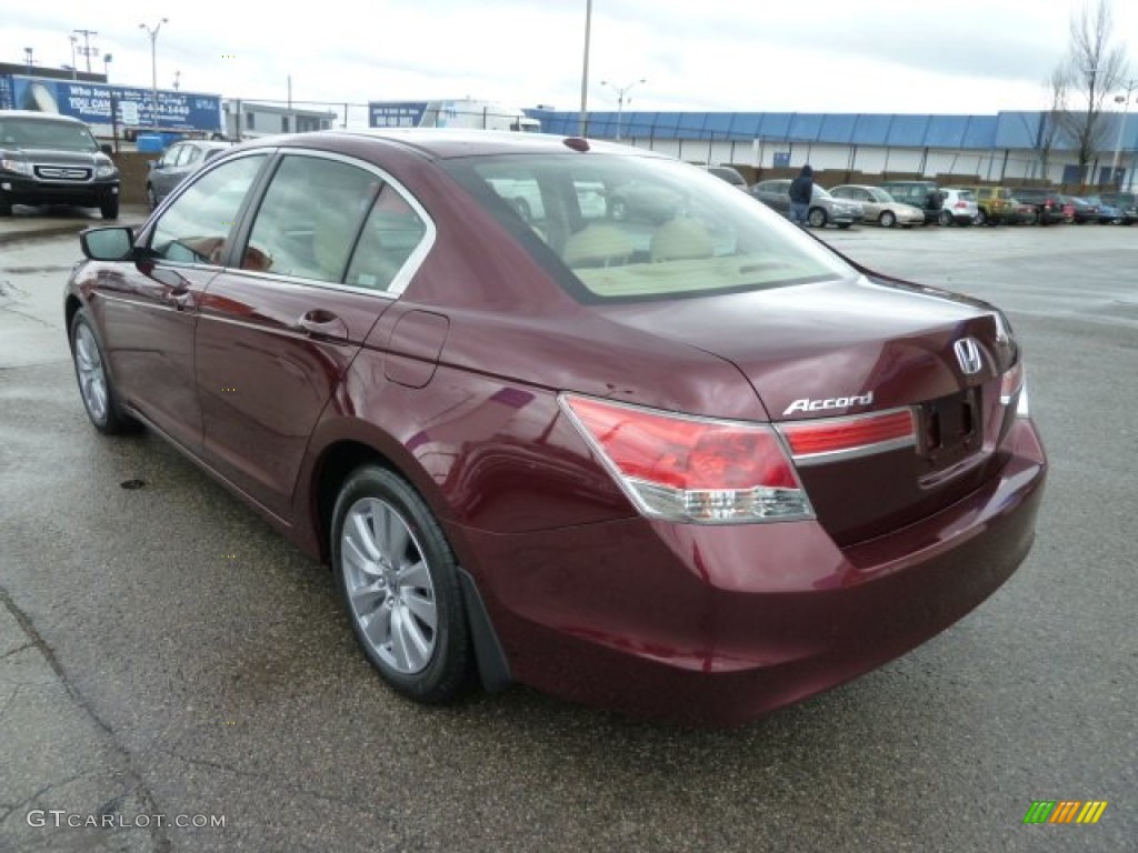 Basque Red Pearl II 2012 Honda Accord EX-L Sedan Exterior Photo #59774376